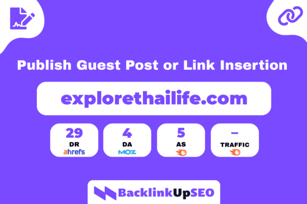 Guest post on explorethailife.com