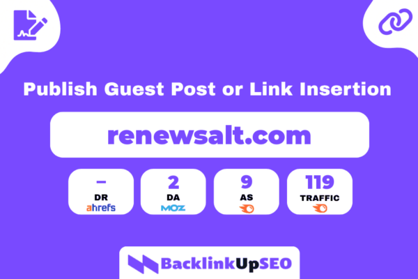 Guest post on renewsalt.com