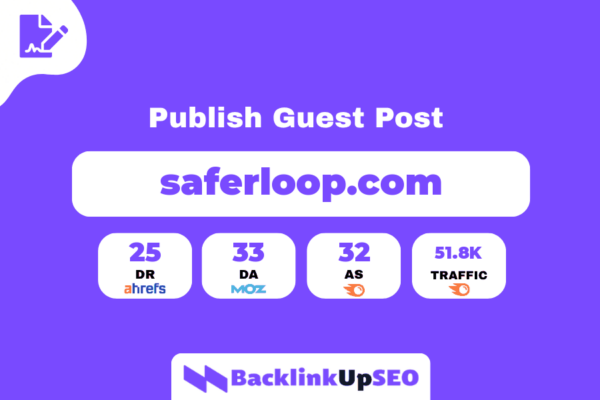 Guest post on saferloop.com