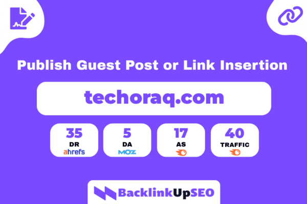 Guest post on techoraq.com