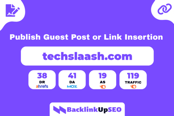 Guest post on techslaash.com