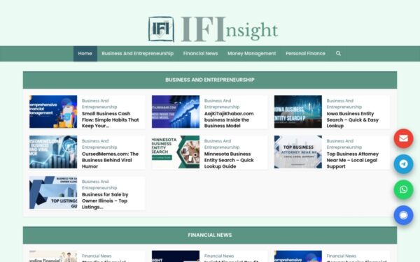 Homepage of ifinsight.com