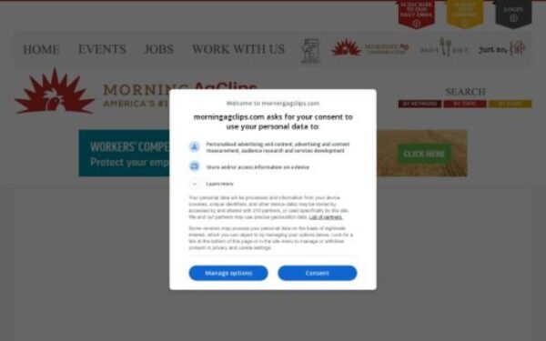 Homepage of morningagclips.com