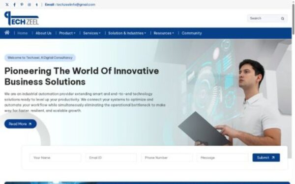 Homepage of techzeel.net