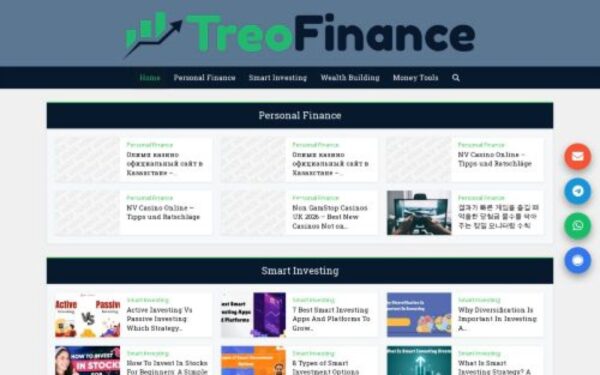 Homepage of treofinance.com